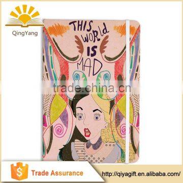 a5 Custom Personalized Printing Hardcover Notebook With Elastic Band photo-2