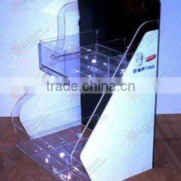 hot selling clear acrylic big floor stand display