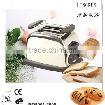 2 slice stainless steel toaster electric toaster