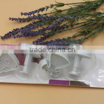 Fashion Fondant Cake Insects Patterns Plastic Sugarcraft Plunger Cutter Sets photo-4