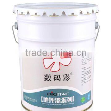 Weather resistant eco-friendly semi-gloss epoxy resin flooring paint