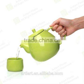 2016 Original design new product large family size chinese ceramic teapot with infuser