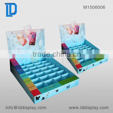 mobile phone cover counter top display stand