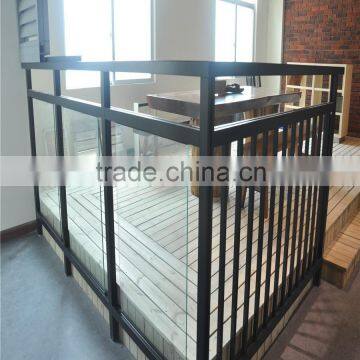 Glass balcony hand railing designs