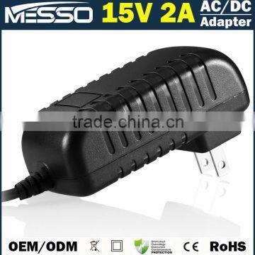15V 2A AC DC Adapter 100-240V 50-60Hz AC Adapter 15V 2A Swithcing Power Supply 15V 2A AC Adapter photo-4