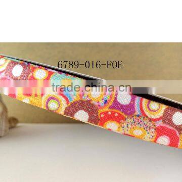 FOE ribbon supplier elastic ribbon for hair ties Elastic ribbon 6789-016-FOE