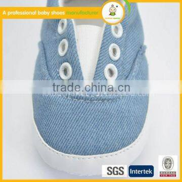 Hand Made Newborn Kids Shoes for Boy Babies Canvas Wholesale Baby Shoes photo-5