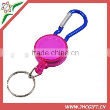 carabiner retractable key chain