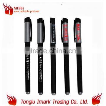 Hot selling OEM brand plasic gel ink pen