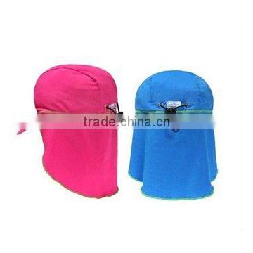 Adjustable button uv protection hat