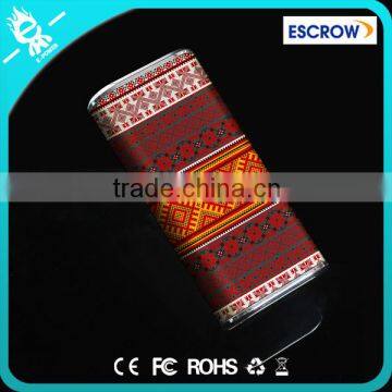 2015 Hot Leather Cover Slim Power Bank for Sony Ericsson