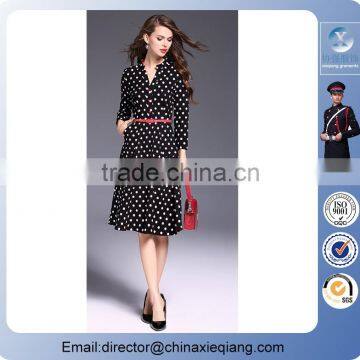 2016 Fashion Ladies Designer Antinode Printed Maxi Dress Women Antinode Dress