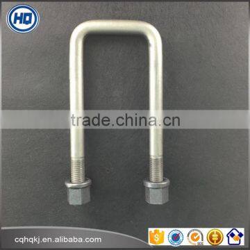 Truck Customized Steel u Clamp Bolt With Nut for NISSAN SCANIA HINO MITSUBISHI MAN