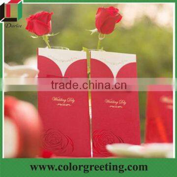 Top Grade Extravagant Ribbon Elegant Wedding Invitation Cards