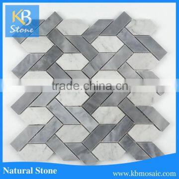 Kitchen Backsplash Wall Decoration Basketweave Mosaic Tile