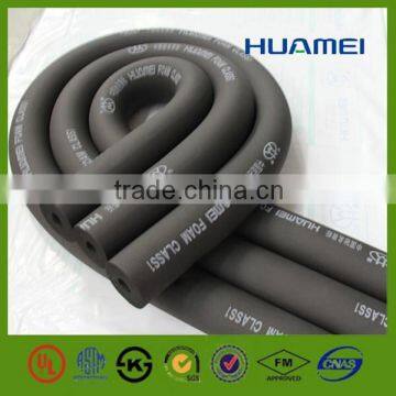 Black Rubber Plastic Foam Heat Insulation Tube