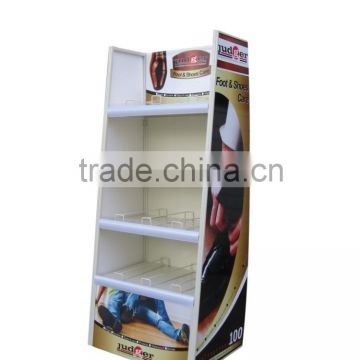 China Custom Supermarket Shoes Metal Display Rack