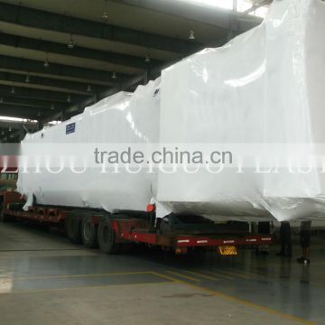 white pe shrink film for giant equipment