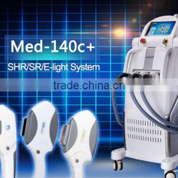 2015 hot sell professional laser hair removal machine shr ssr e light system