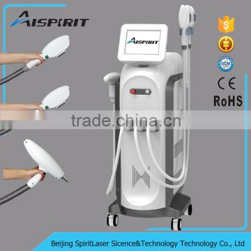 2016 AISPIRIT Elight Shr Ipl Q Switch Vascular Tumours Treatment Nd Yag Laser Naevus Of Ota Removal