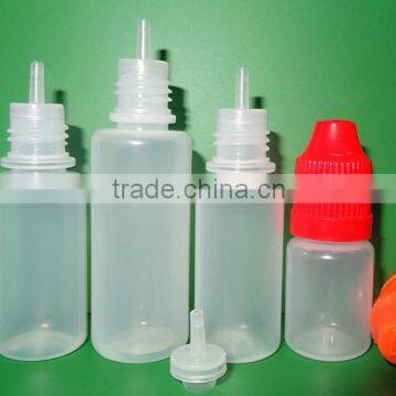 30ml PE plastic dropper bottle for e liquid with child proof cap