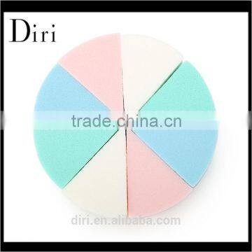 OEM Protable 8pcs/lot Private Label Cosmetic Powder Puffs