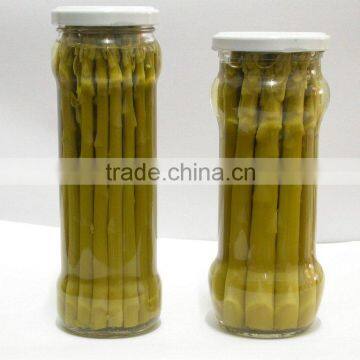 Green asparagus canned