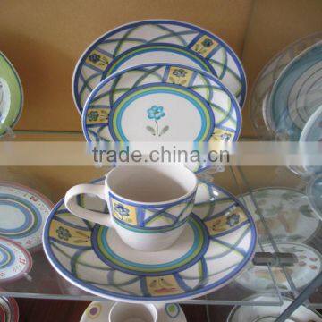 30pcs Crockery Chinese hand painted ceramics tableware dinner set