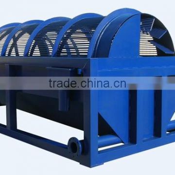 High efficiency potato rotary washer in starch processing line