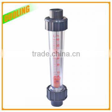 Plastic BSP thread flow meter counter with 100LPH On sale