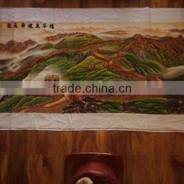 2011 top new cross stitch Great Wall finished product