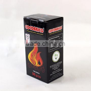 Hookah Shisha Coconut Shell Charcoal Quick light Briquette Coco Cube Charcoal