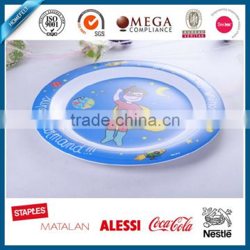 custom melamine plate deluxe dinner plate