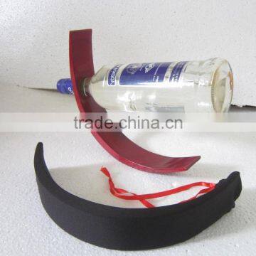 Red lacquer wine bottle holder, alcohol bottle holders from Vietnam