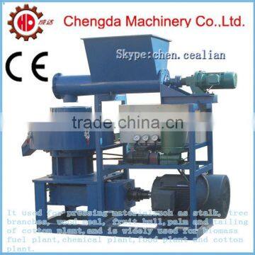 vertical ring die 55kw sawdust wood biomass briquette machine