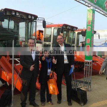 zkhk patented 3 rows corn harvester