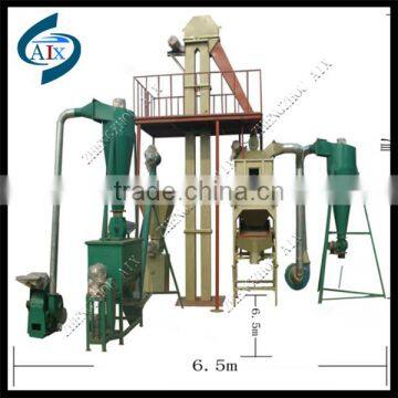 1 t/h animal feed pellet production line/feed pellet machine for chicken