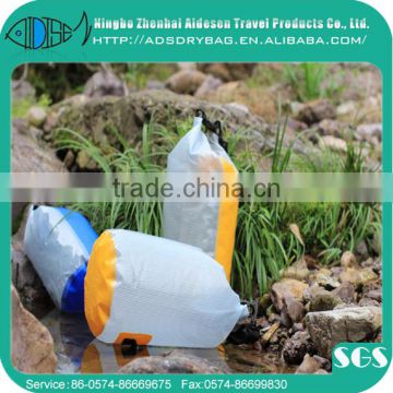 2015 high quality and popular transparent dry bag