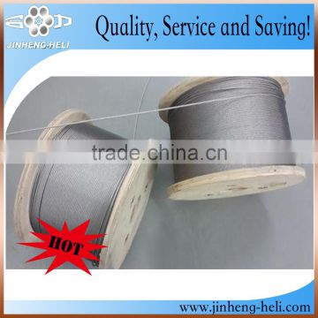 7*0.9mm Galvanized steel wire strands for strength member