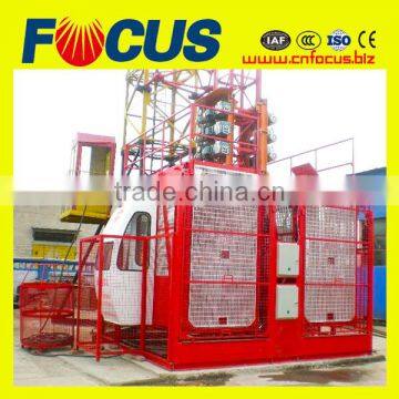 Reliable performance portable construction hoist machine