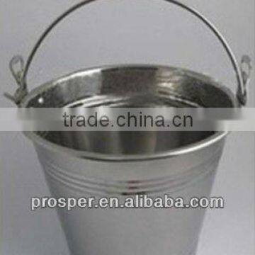 Stainless steel Ice bucket with handle