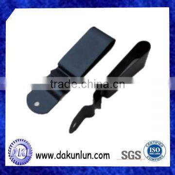 China Custom Spring Steel Metal Holster Belt Clip photo-4