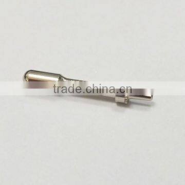 Nickel plated cell phone brass charger parts for iphone 6