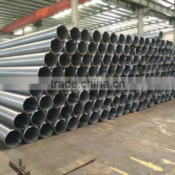 EN10210 S275 ERW Welded Black Mild Carbon Steel Drainage Pipe photo-2
