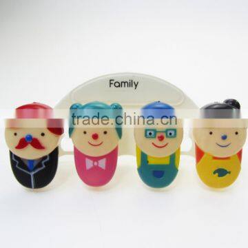 Wall Hanging Cute Cartoon Toothbrush Holder photo-3