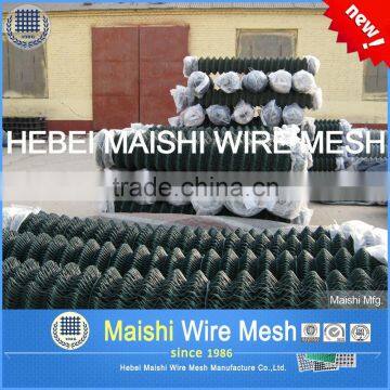 PVC Coated Chain Link Mesh Fence Diamond Mesh photo-3