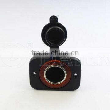 Tent One Hole Mounted USB Female Car Cigarette Lighter Socket photo-2