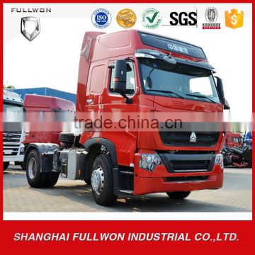 International low price HOWO T7H 4X2 400HP Euro4 AMT Tractor head Truck for sale