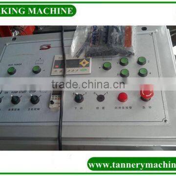 Sheep Goat Skin Machine Dry Leather Vibration Staking Machine photo-2