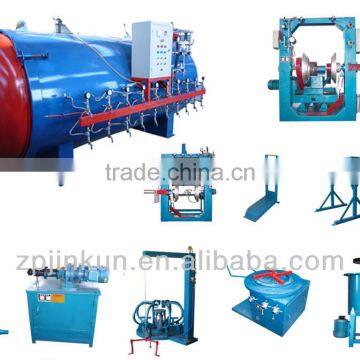 cold tire retreading machine